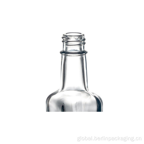  Glass Quadra Bottles for Oil or Wiskey Manufactory